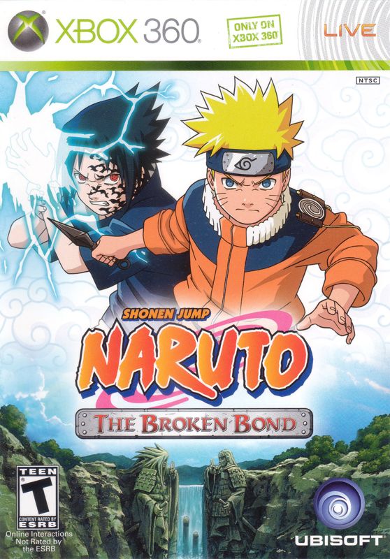 Naruto: The Broken Bond box art for Xbox 360